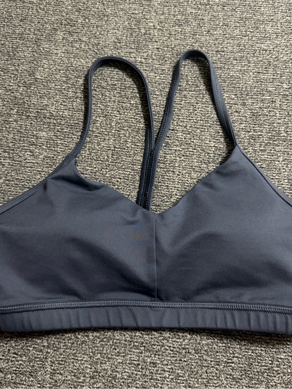 Fleo Dark Grey Lightweight Sports Bralette